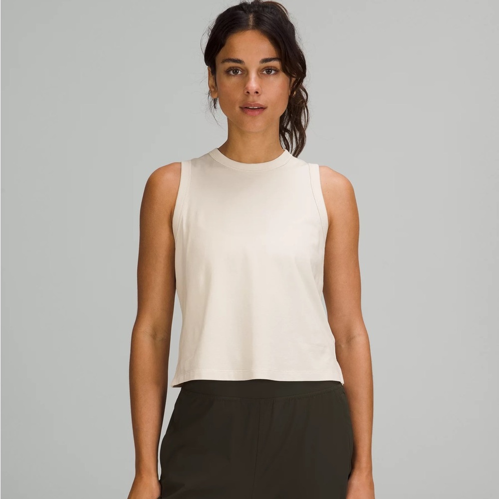 Lululemon Classic-Fit Cotton-Blend Tank Top